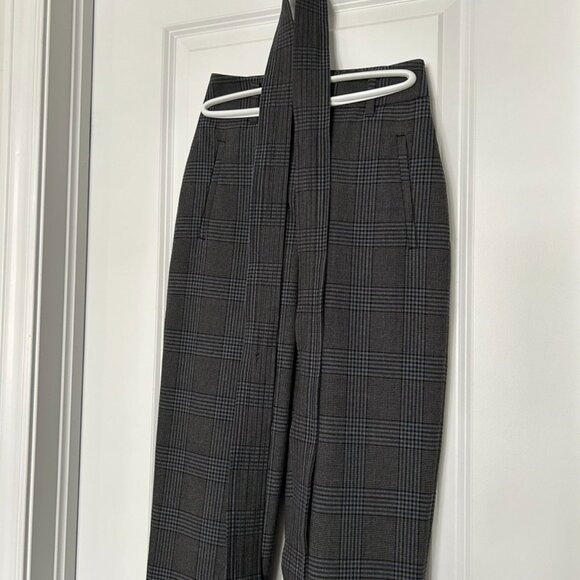 Wilfred Jallade Pant (Original Style) in Charcoal/Blue Plaid - Picture 5 of 8